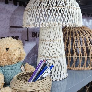 Rattan and bamboo weaving